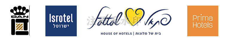 Logotipos de hoteles asociados